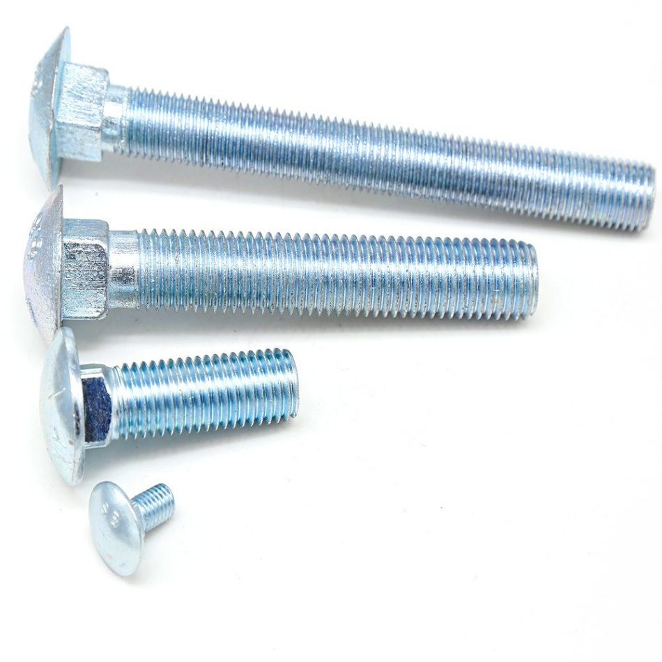 براغي طبعه أبيض 1/2 × 1/2 1